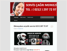 Tablet Screenshot of okmeydani-arcelik-servisi.com